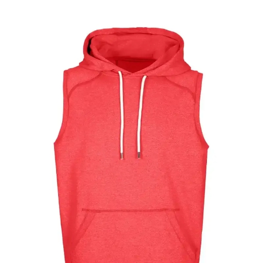 Picture of RAMO, Mens Heather Sleeveless Hoodie